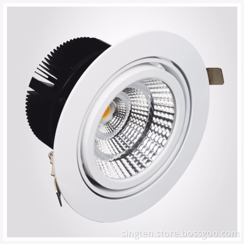 new style 360 degree adjustable led downlight cob 30w led ceiling light